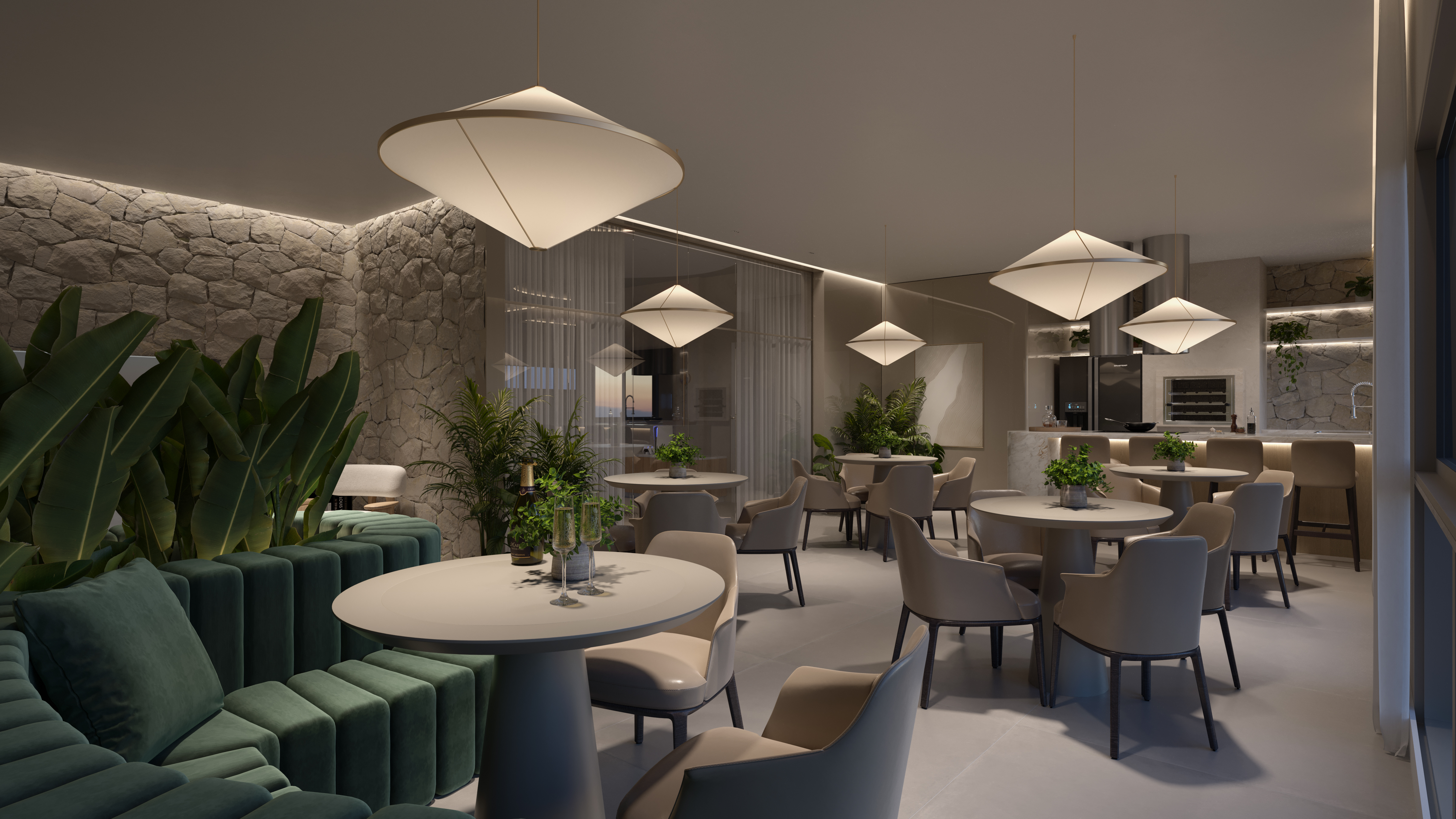 Salão de Festas do Isola di Capri